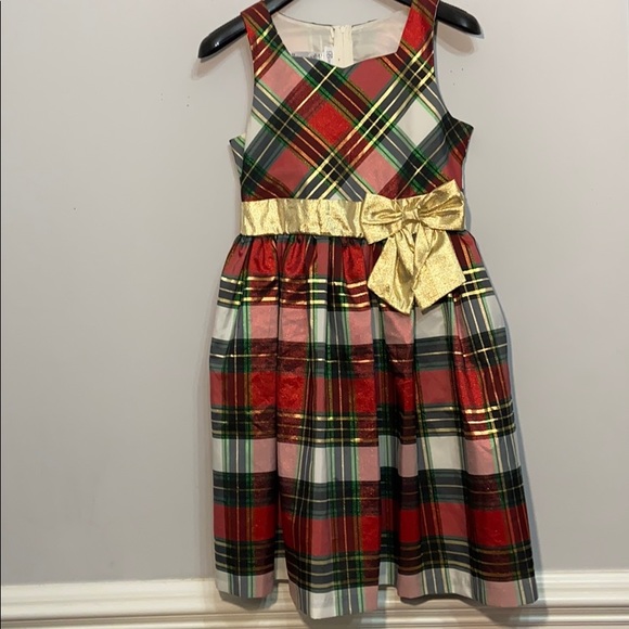 Bonnie Jean 🌹Gorgeous Sz 12 Plaid Dress